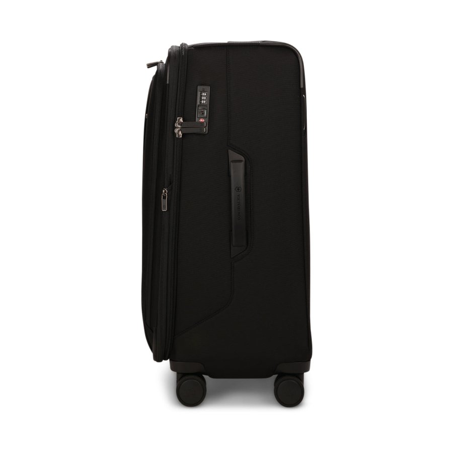 Victorinox Werks Traveler 6.0 71cm Softside Checked Suitcase Black Black