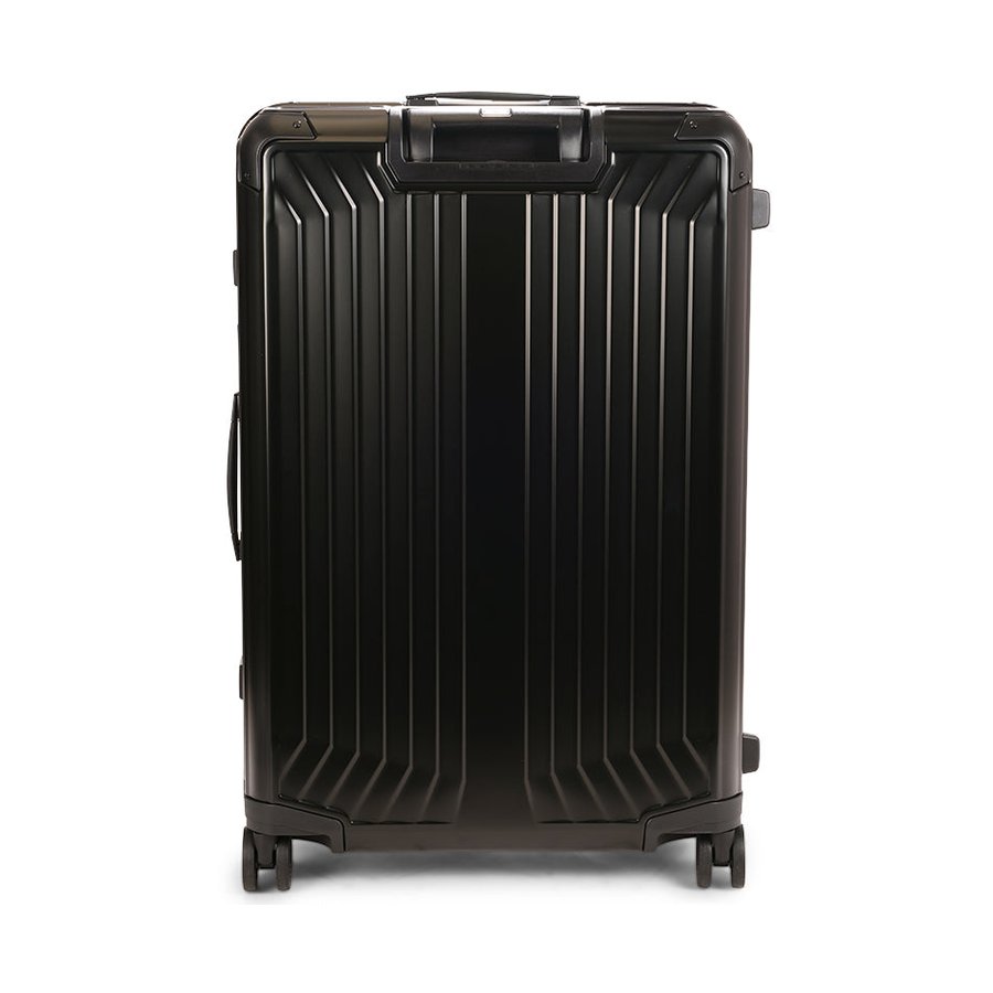 Samsonite Lite-Box ALU 55cm & 76cm Hardside Luggage Set Black Black