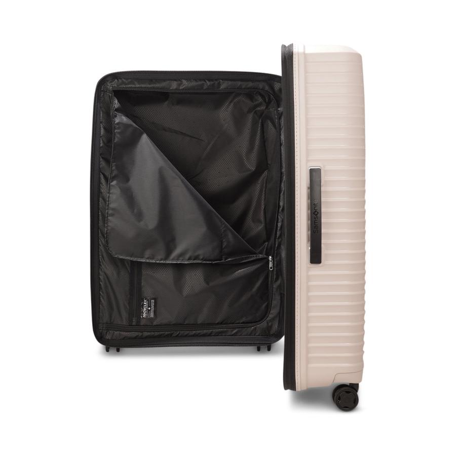Samsonite Upscape 81cm Hardside Checked Suitcase Vanilla Vanilla