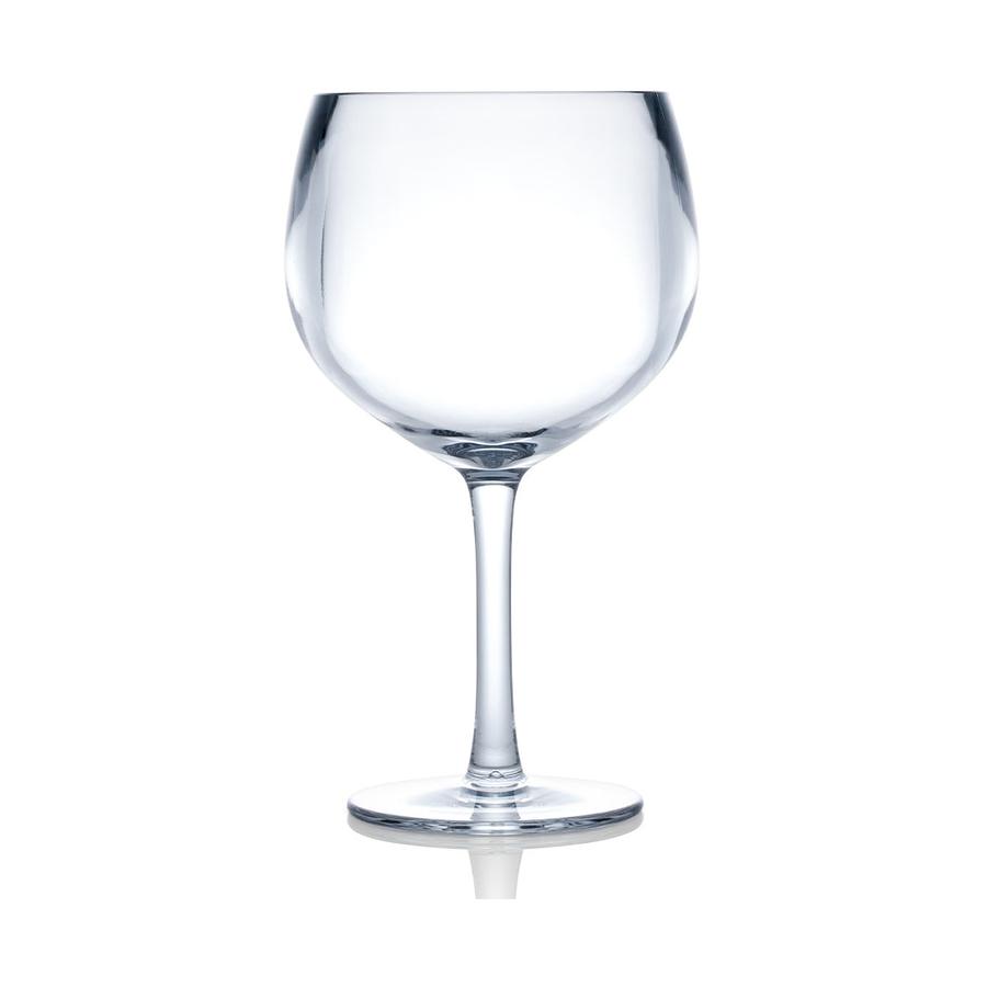 Strahl Design+ 525ml Plastic Gin Glass Set of 4 Clear Clear