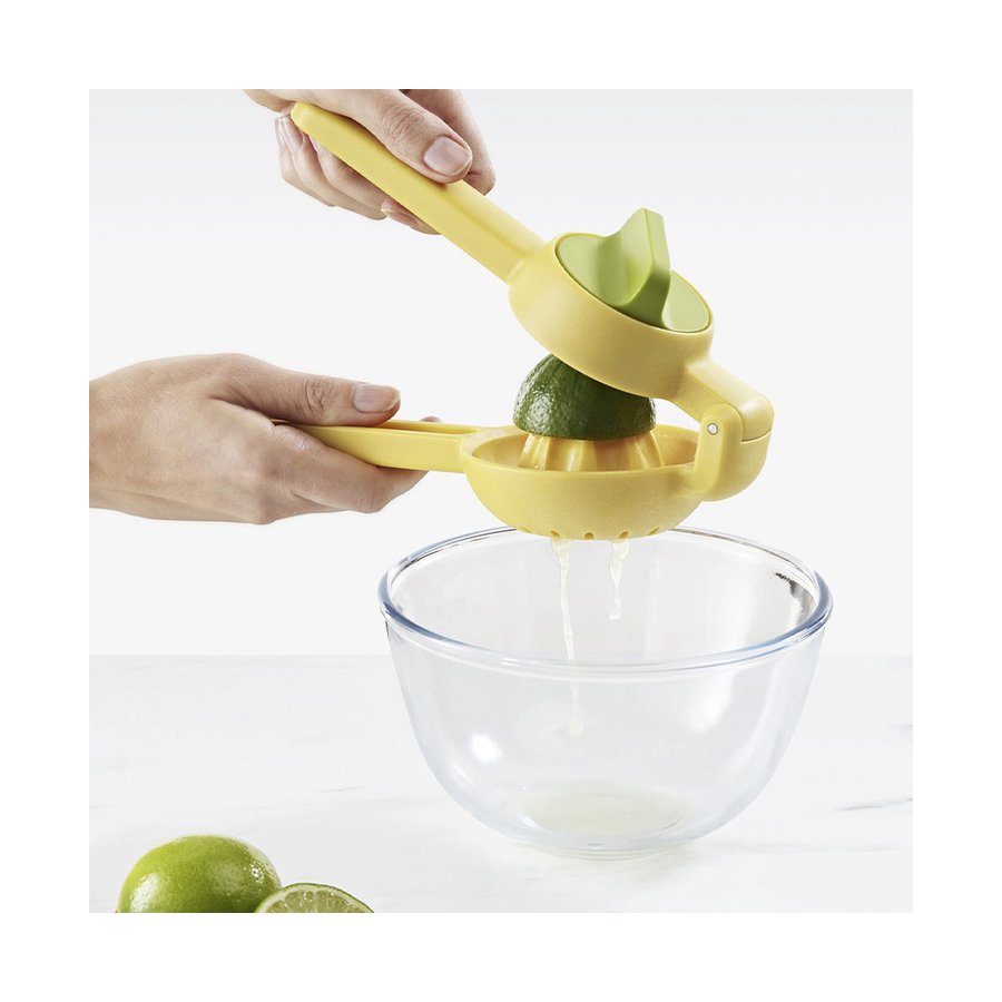 Joseph Joseph JuiceMax Dual-Action Citrus Press Yellow Yellow