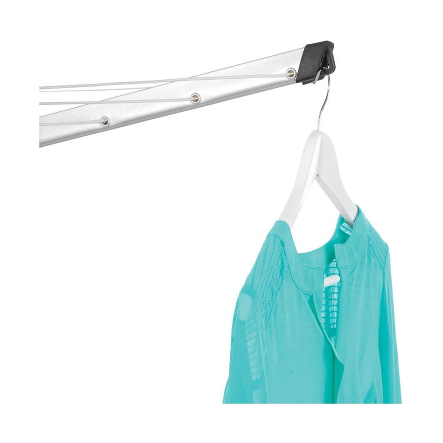 Brabantia Rotary Topspinner Dryer (60m) Metallic Grey Metallic Grey