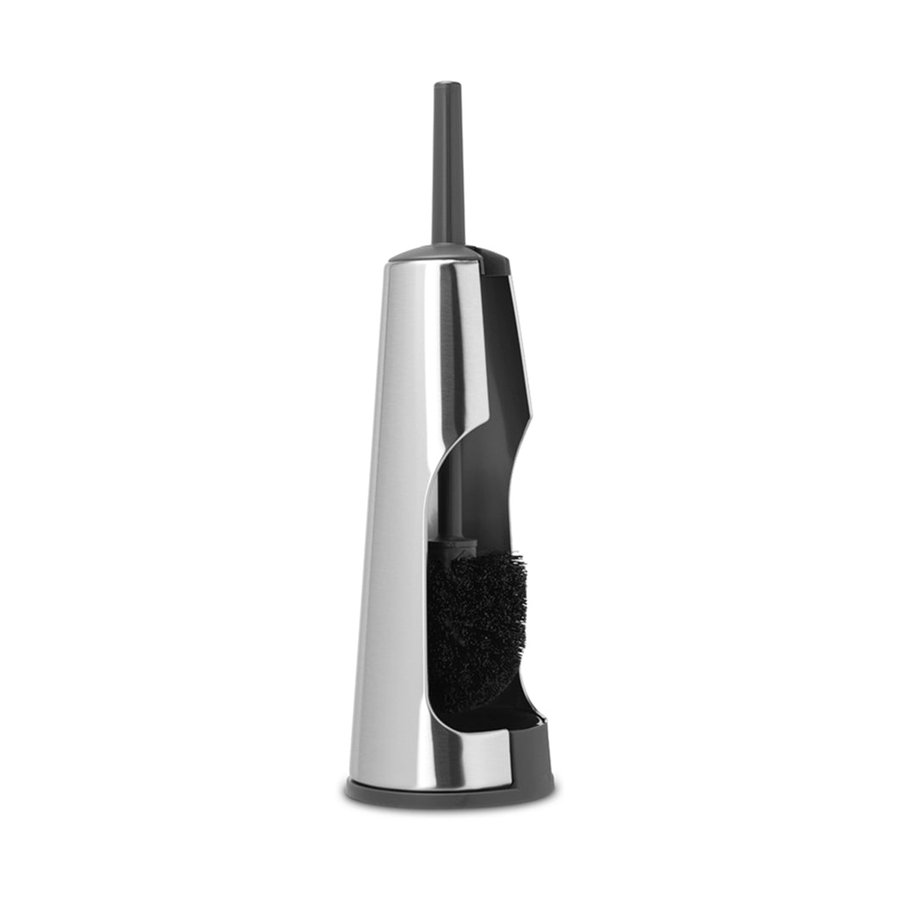 Brabantia ReNew Toilet Brush and Holder Matte Steel Matte Steel