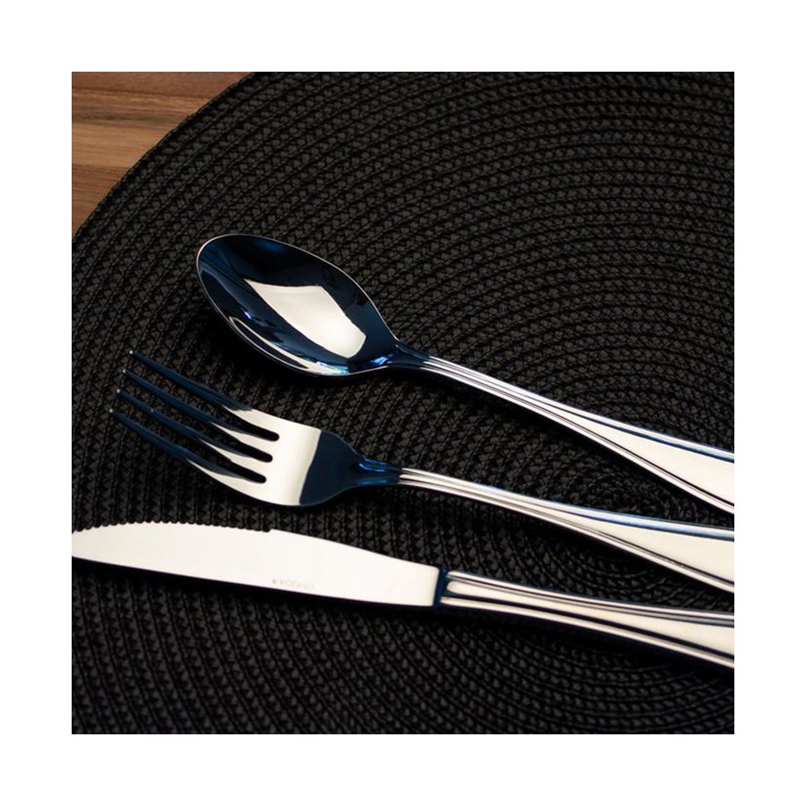 Oneida New Rim 56 Piece Cutlery Set Stainless Steel Stainless Steel