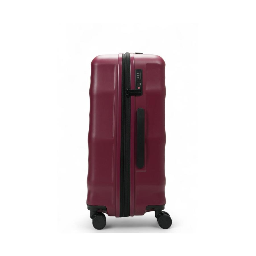 Explorer Luna-Air 63cm Hardside Checked Suitcase Merlot Merlot