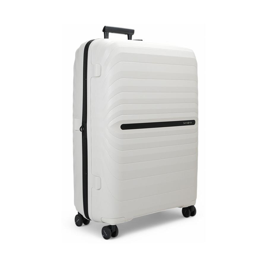 Samsonite Octolite Neo 81cm Hardside Checked Suitcase Off-White Off-White