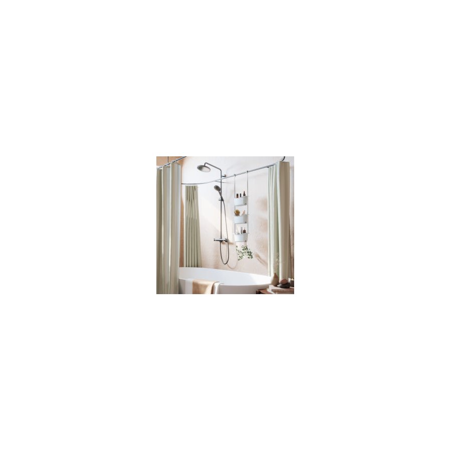 Umbra Flex Shower Bins (Set of 3) White White