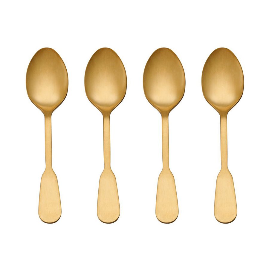 Mikasa Soho Gold 16 Piece Cutlery Set Stainless Steel Stainless Steel
