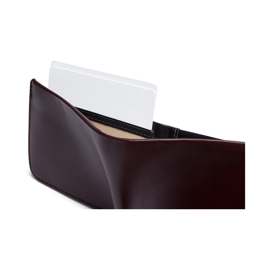 Bellroy RFID Hide & Seek LO Leather Wallet Deep Plum Deep Plum