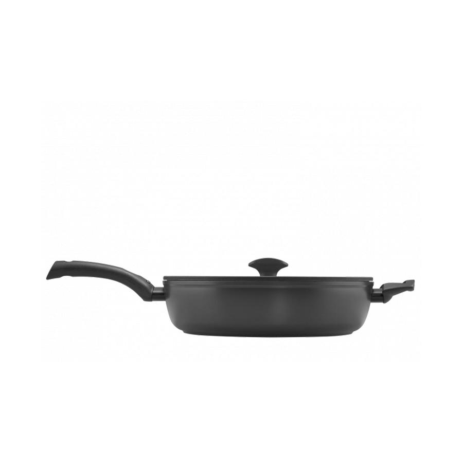 Essteele Per Salute 32cm (5.7L) Covered Saute Pan Black Black