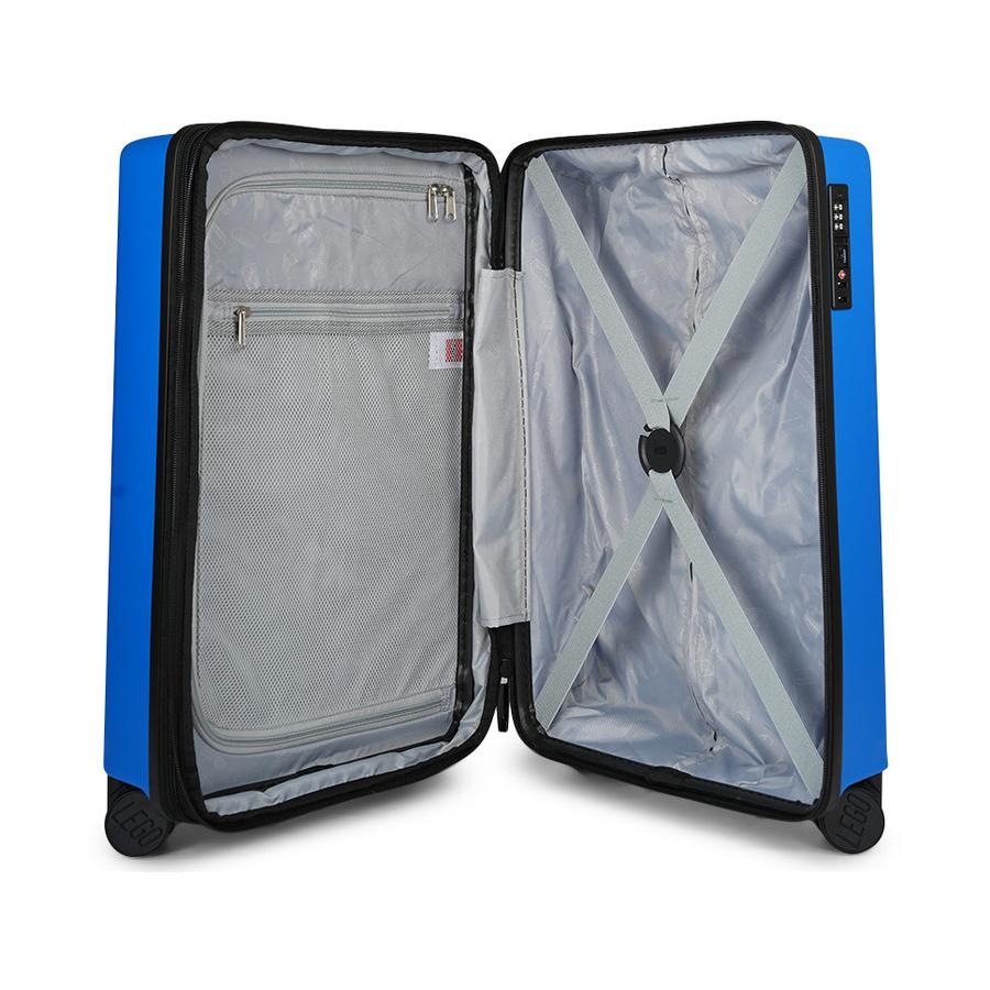 Lego Classic 56cm Carry-On Hardside Suitcase Blue Blue
