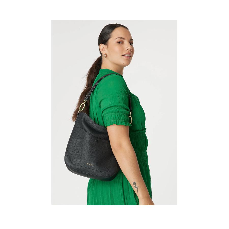 Saben Rebe Shoulder Bag Black Black