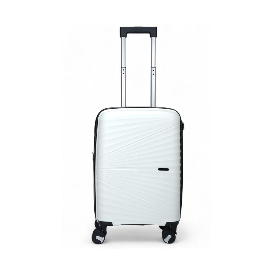 Nomad Aspire 55cm Hardside Carry-On Suitcase White White
