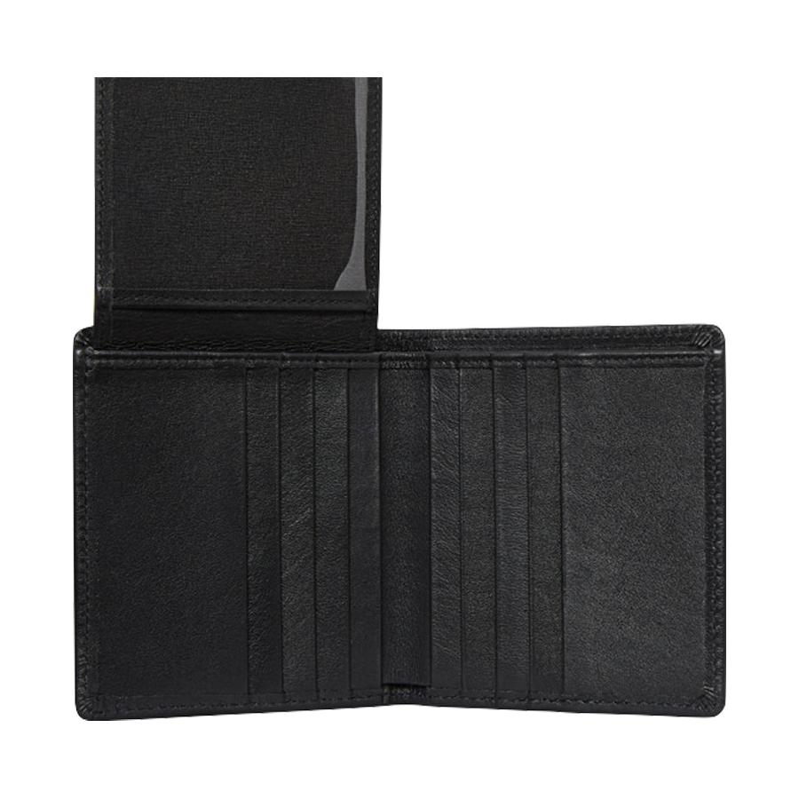 RM Williams Tri-fold Wallet Black Black