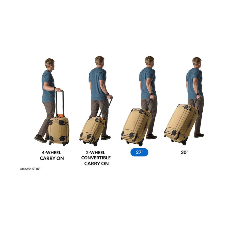 Eagle Creek Gear Warrior XE 68cm Checked Suitcase Black Black