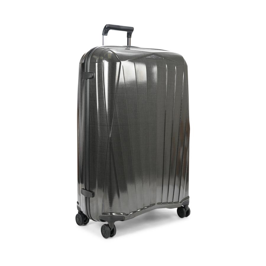 Samsonite Major-Lite 77cm Hardside Checked Suitcase Black Black