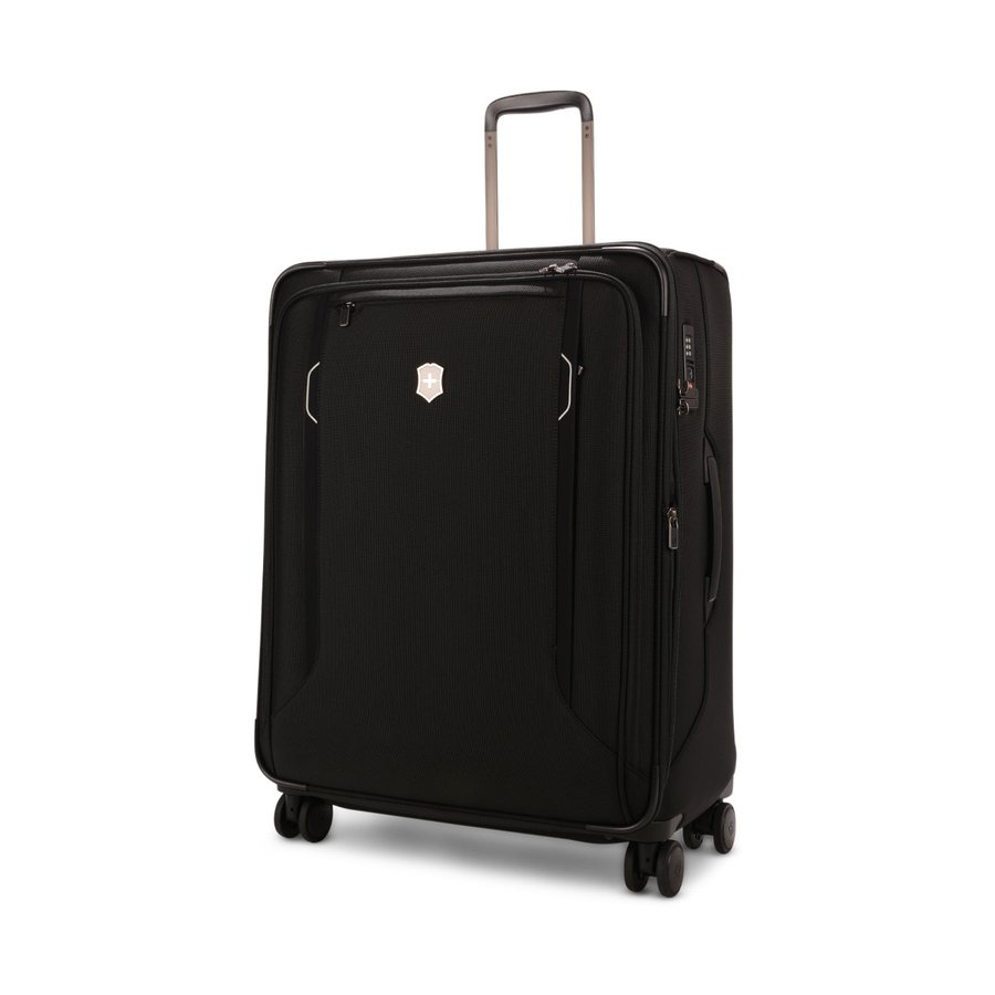 Victorinox Werks Traveler 6.0 71cm Softside Checked Suitcase Black Black