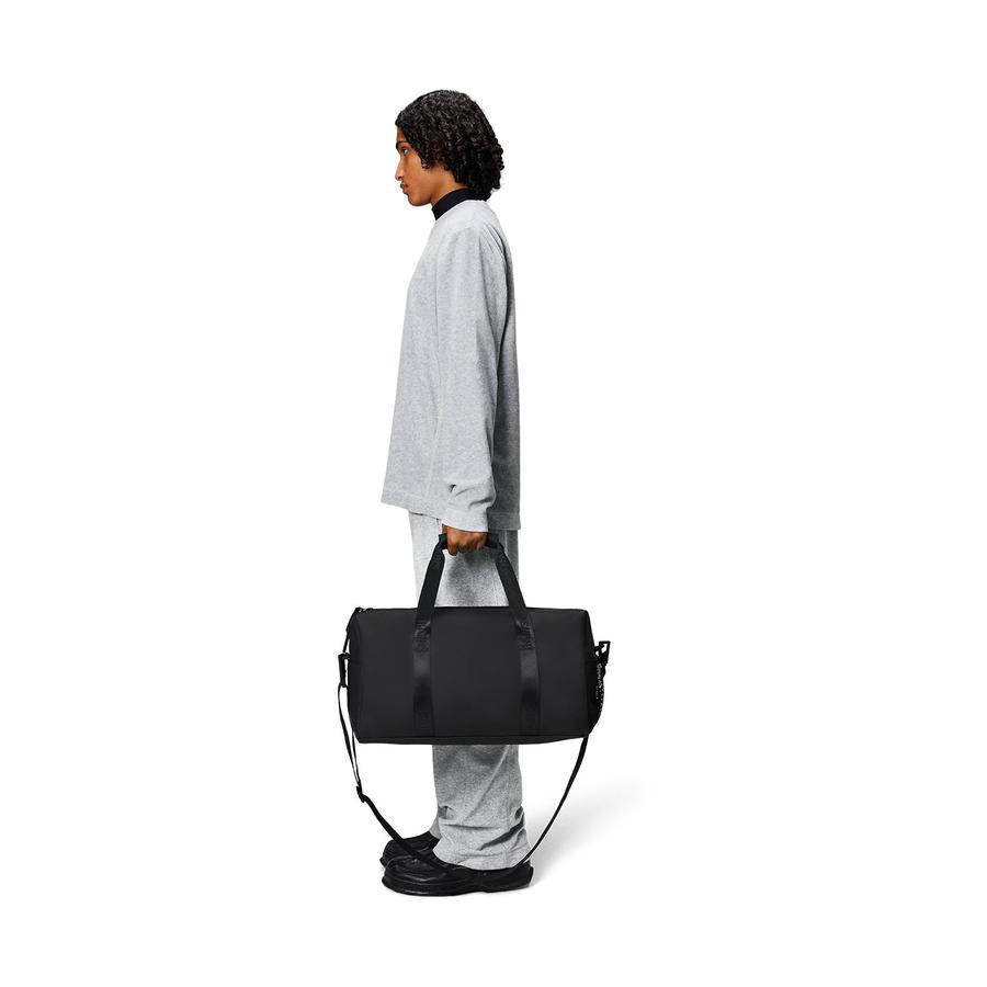 Rains Trail Gym Bag Black Black