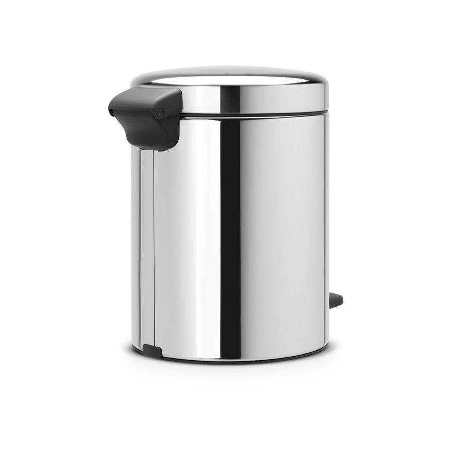 Brabantia NewIcon Pedal Bin (2 x 2L) Brilliant Steel Brilliant Steel