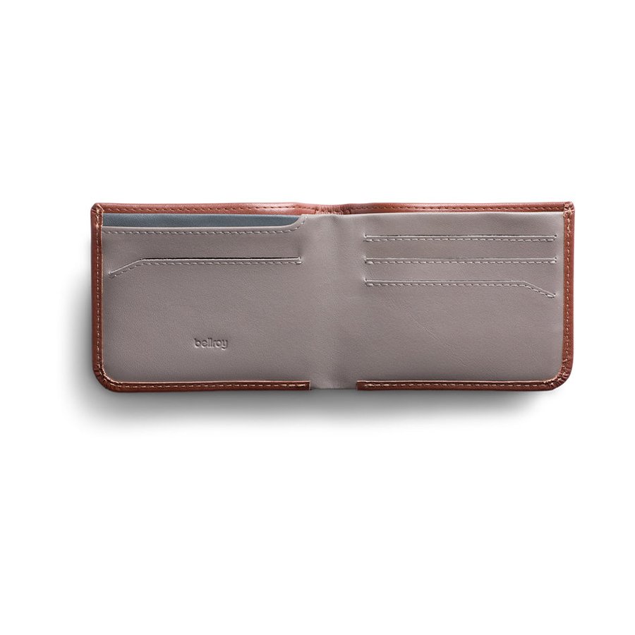 Bellroy RFID Hide & Seek LO Leather Wallet Sienna Sienna