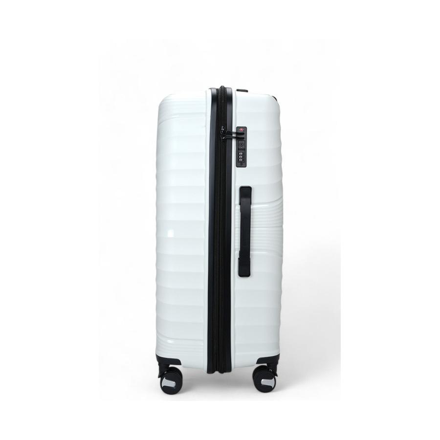 Nomad Aspire 75cm Hardside Checked Suitcase White White
