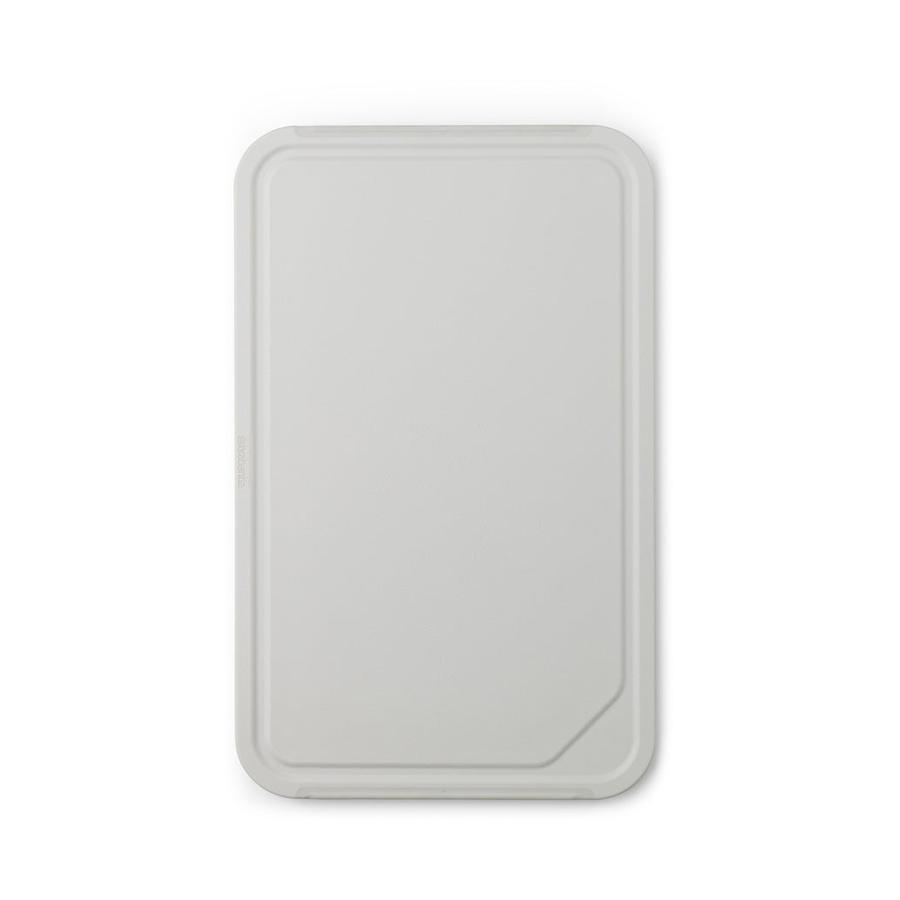 Brabantia Tasty+ Large Chopping Board Plus Serving Tray Light Grey Light Grey