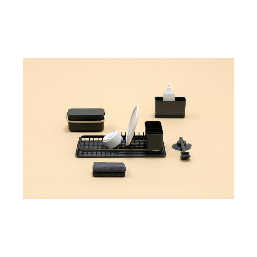 Brabantia Compact Dish Drying Rack Dark Grey Dark Grey