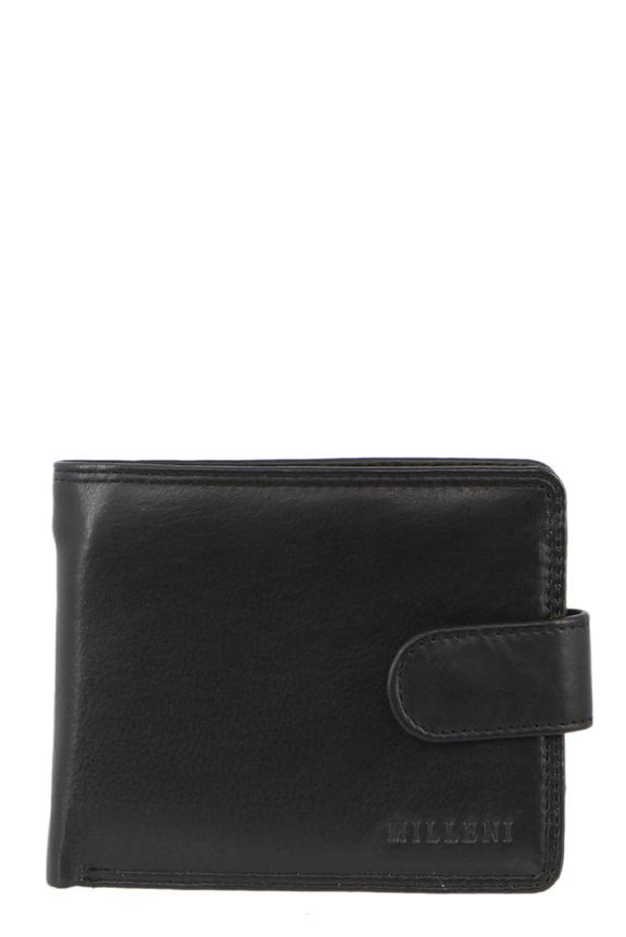 Milleni Owen Men's Leather RFID Wallet Black