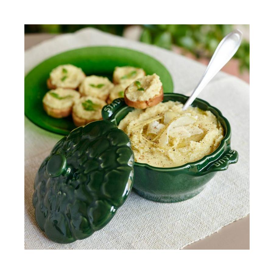 Staub 0.5L Ceramic Cocotte Artichoke Artichoke