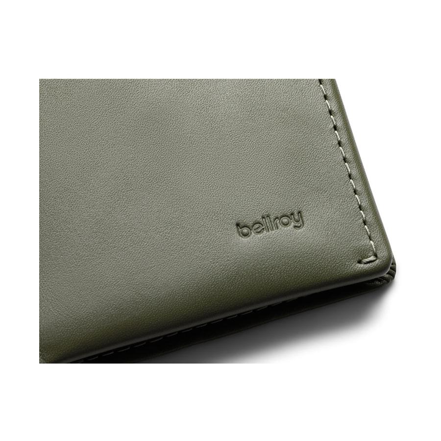 Bellroy RFID Note Sleeve Leather Wallet Willow Willow