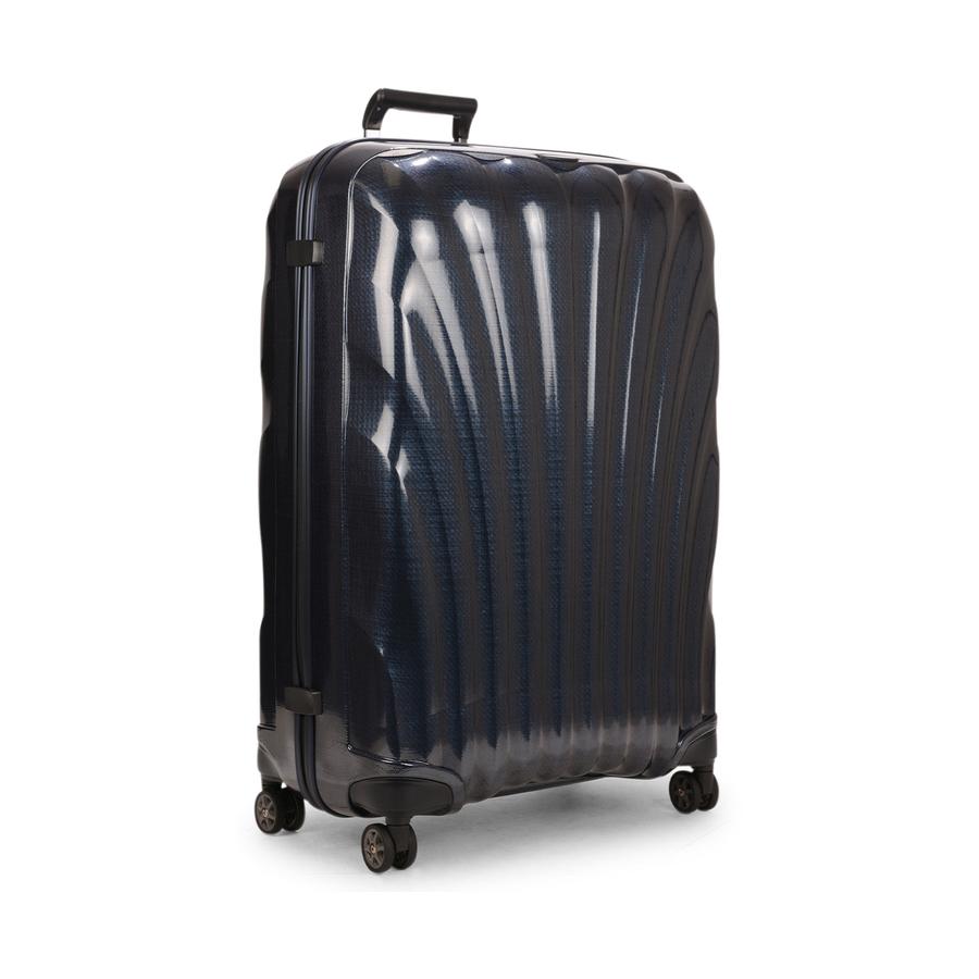 Samsonite C-Lite 81cm CURV Checked Suitcase Midnight Blue Midnight Blue