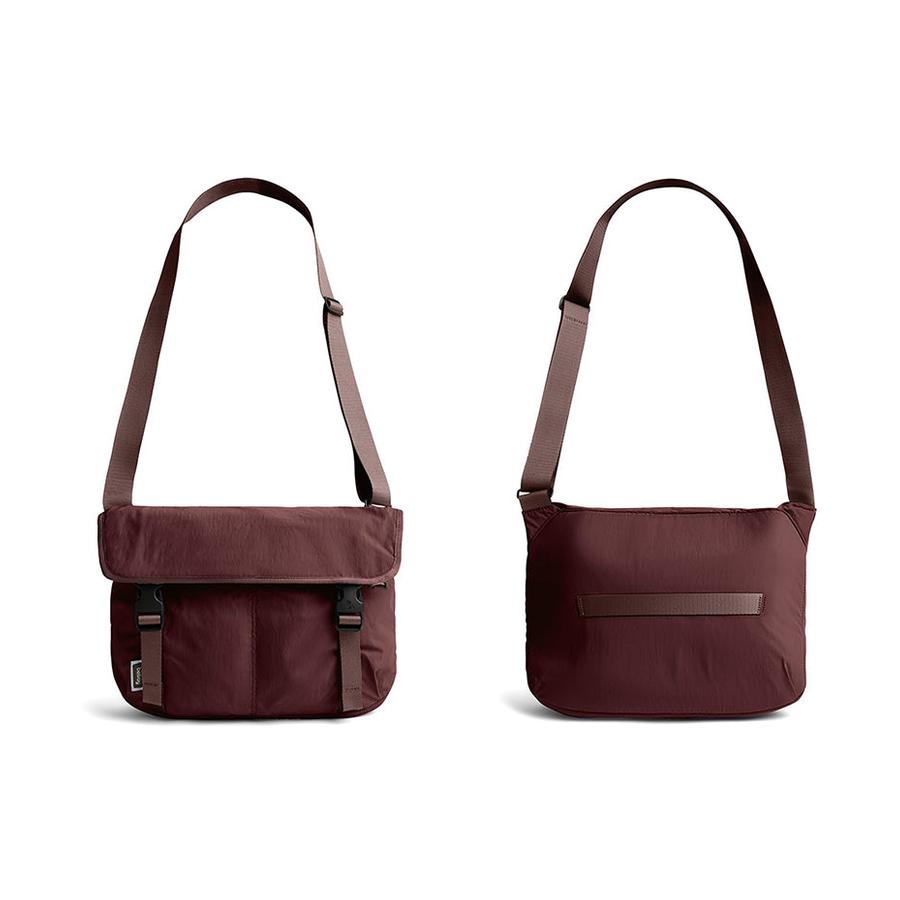 Bellroy Cinch Messenger Burgundy Burgundy