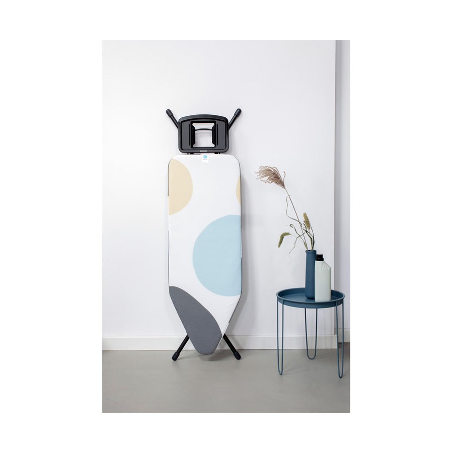 Brabantia Steam Ironing Board (Size C) Spring Bubbles Spring Bubbles