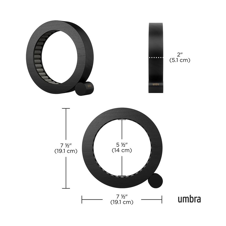 Umbra Ferris Jewellery Organiser Black Black