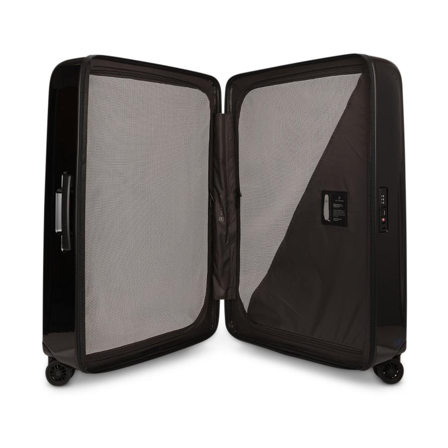 Victorinox Airox 75cm Hardside Checked Suitcase Black Black