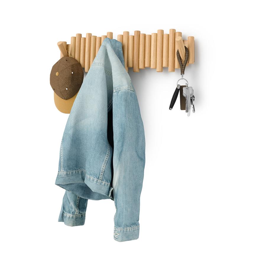 Umbra Picket 8 Wall Hook Natural Natural