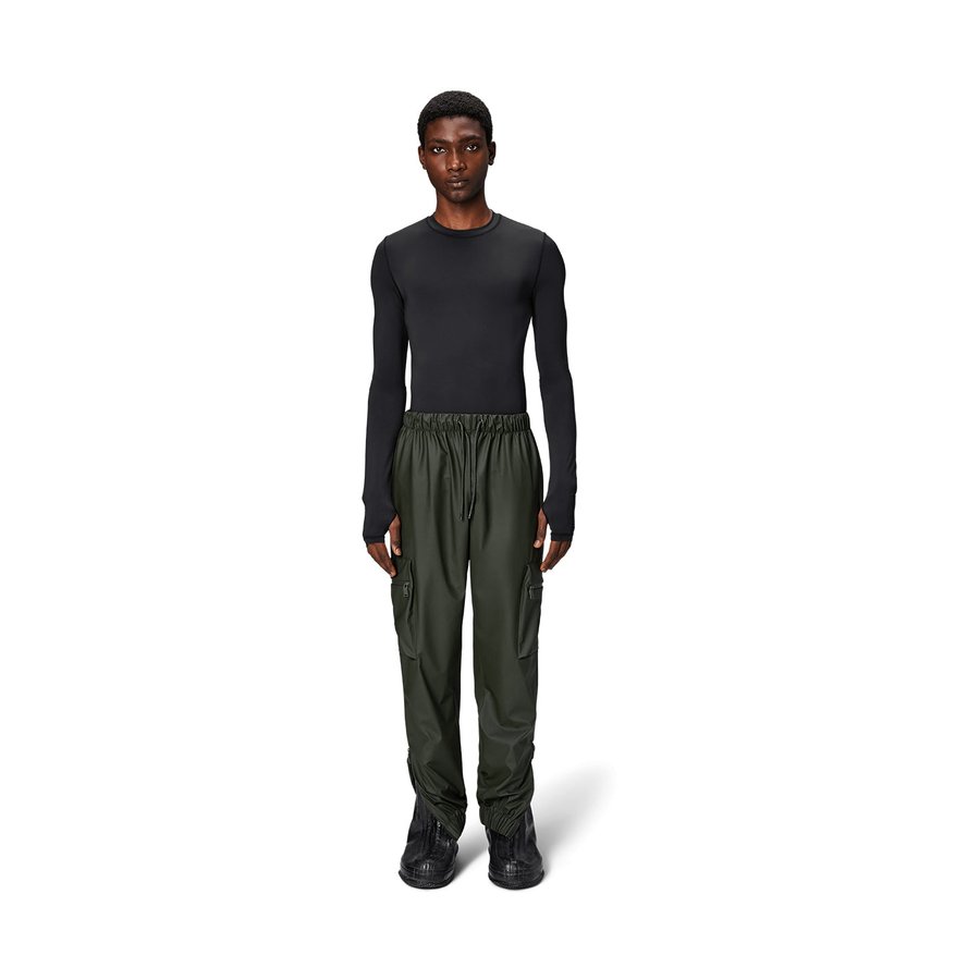 Rains Cargo Rain Pants Regular Green L