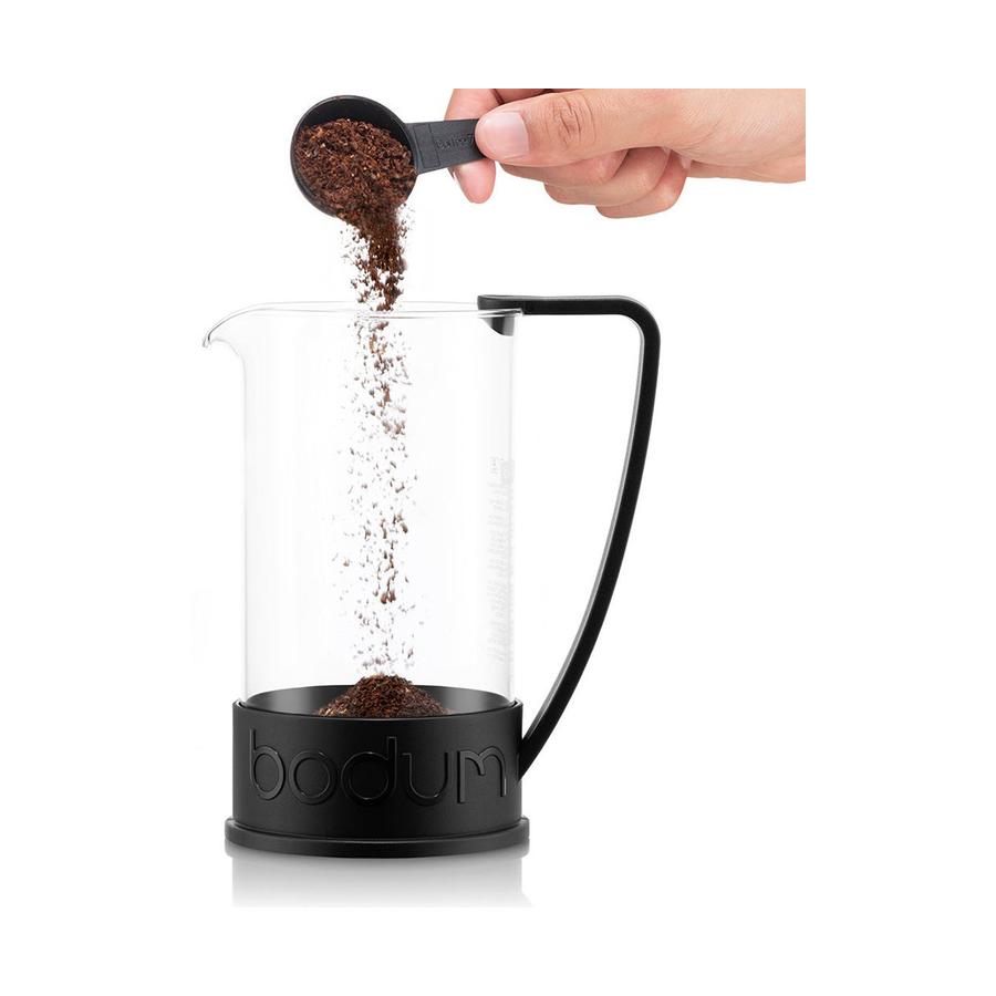 Bodum Brazil 1L (8 Cup) French Press Coffee Maker Black Black