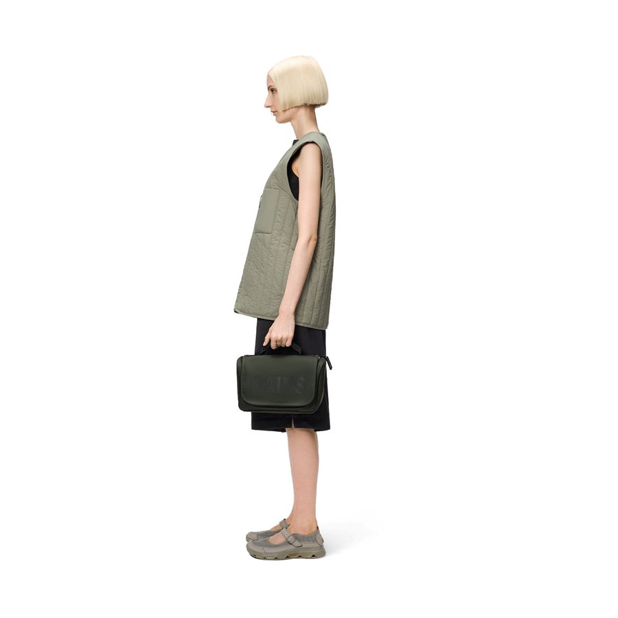 Rains Texel Wash Bag Green Green
