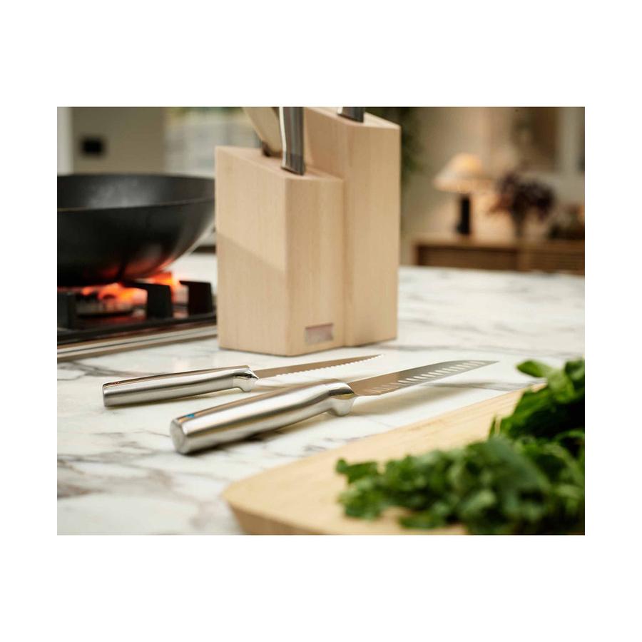 Joseph Joseph Elevate Fusion 5-Piece Knife & Scissor Set Beech Beech