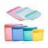 Tupperware Ultimate Silicone Bags Combo (Set of 7) Multi Coloured