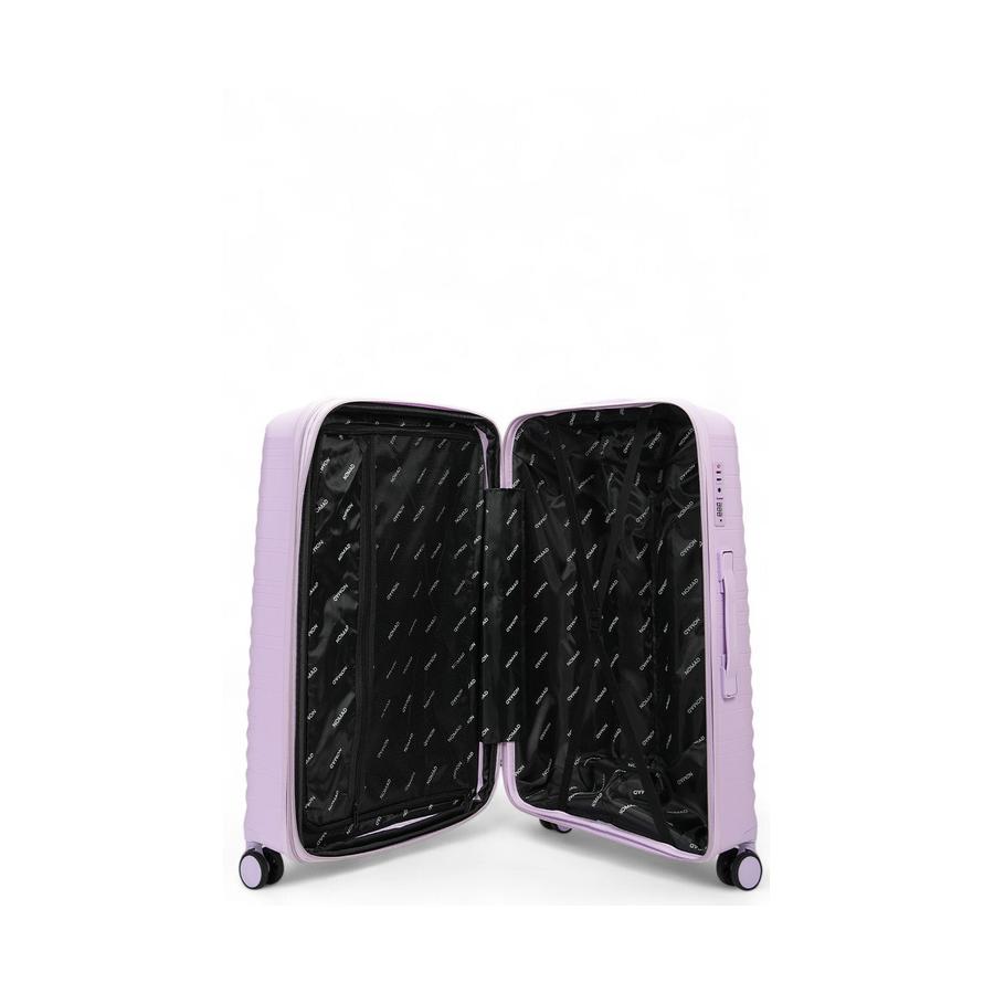 Nomad Discover 75cm Hardside Checked Suitcase Light Purple Light Purple