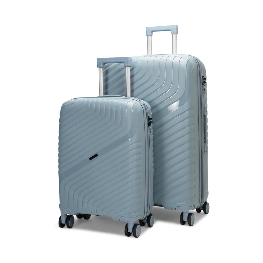 Nomad Journey 56cm & 75cm Hardside Luggage Set Steel Blue Steel Blue