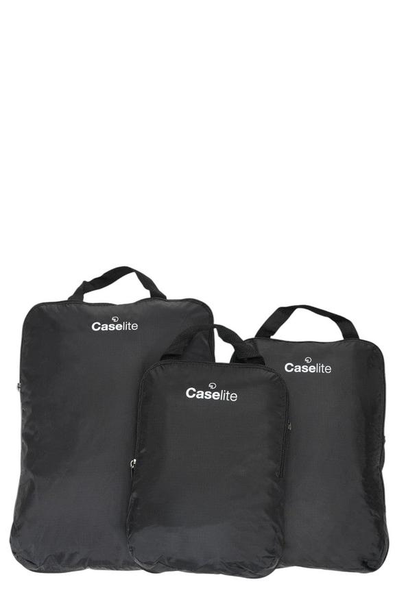 Caselite Compression Packing Cubes (3 Pack) Black