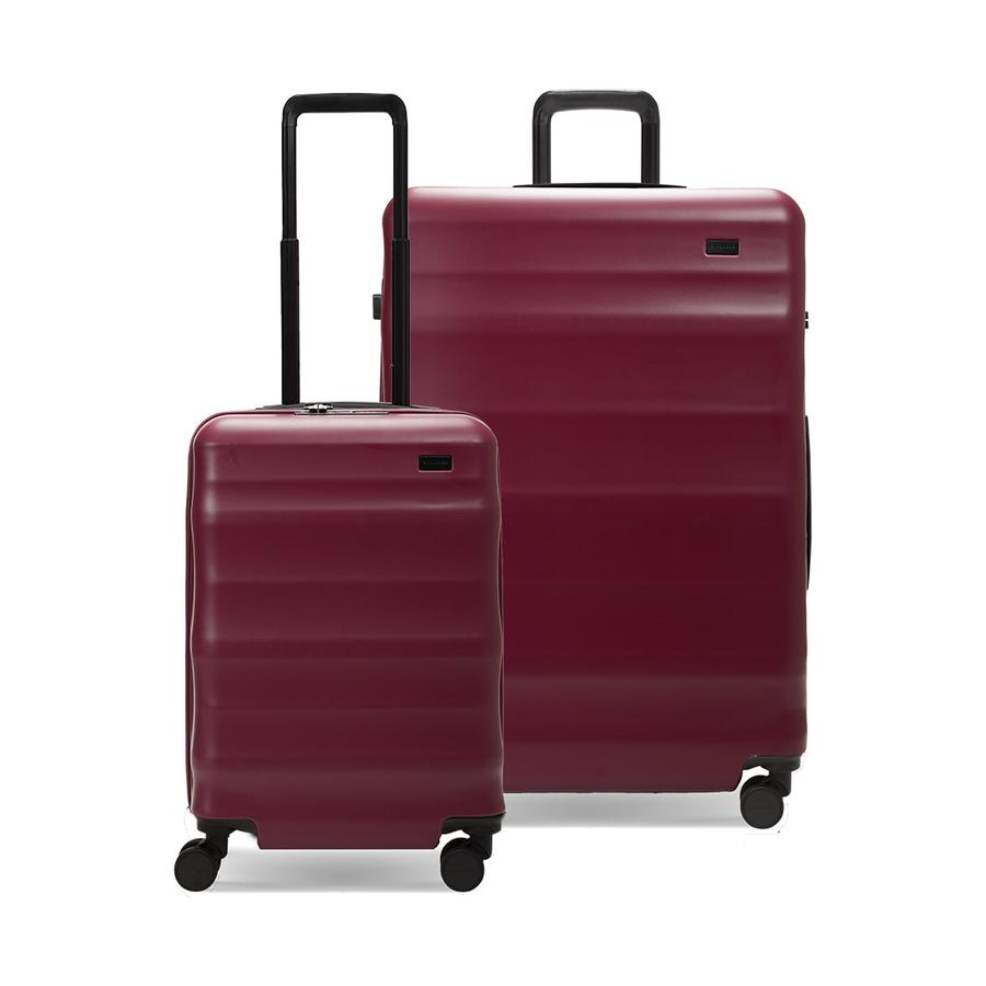 Explorer Luna-Air 55cm & 74cm Hardside Luggage Set Merlot Merlot