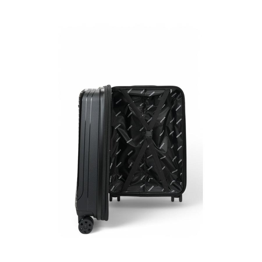 Nomad Venture 56cm Hardside Carry-On Suitcase Black Black