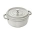 Staub 20cm (2.2L) Round Cocotte White Truffle
