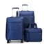 Caselite Ultra 55cm & 69cm Softside Luggage Set with Laptop Bag Navy
