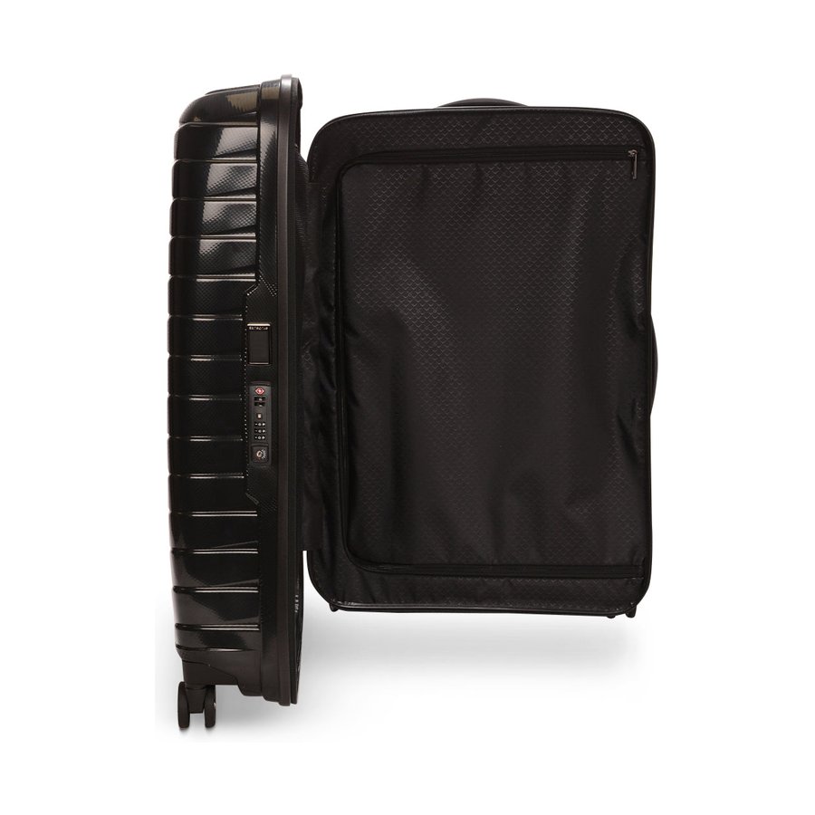 Samsonite Proxis 75cm Hardside Checked Suitcase Black Black