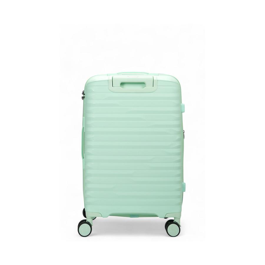Nomad Discover 65cm Hardside Checked Suitcase Mint Mint